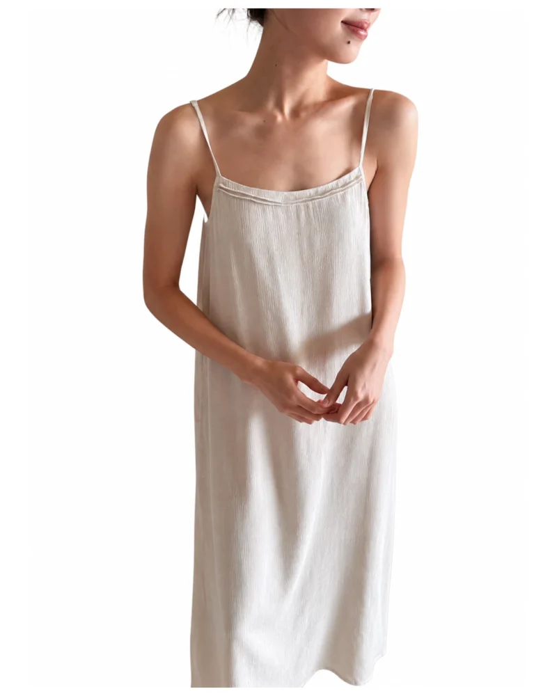 Textured Slip Maxi Dress